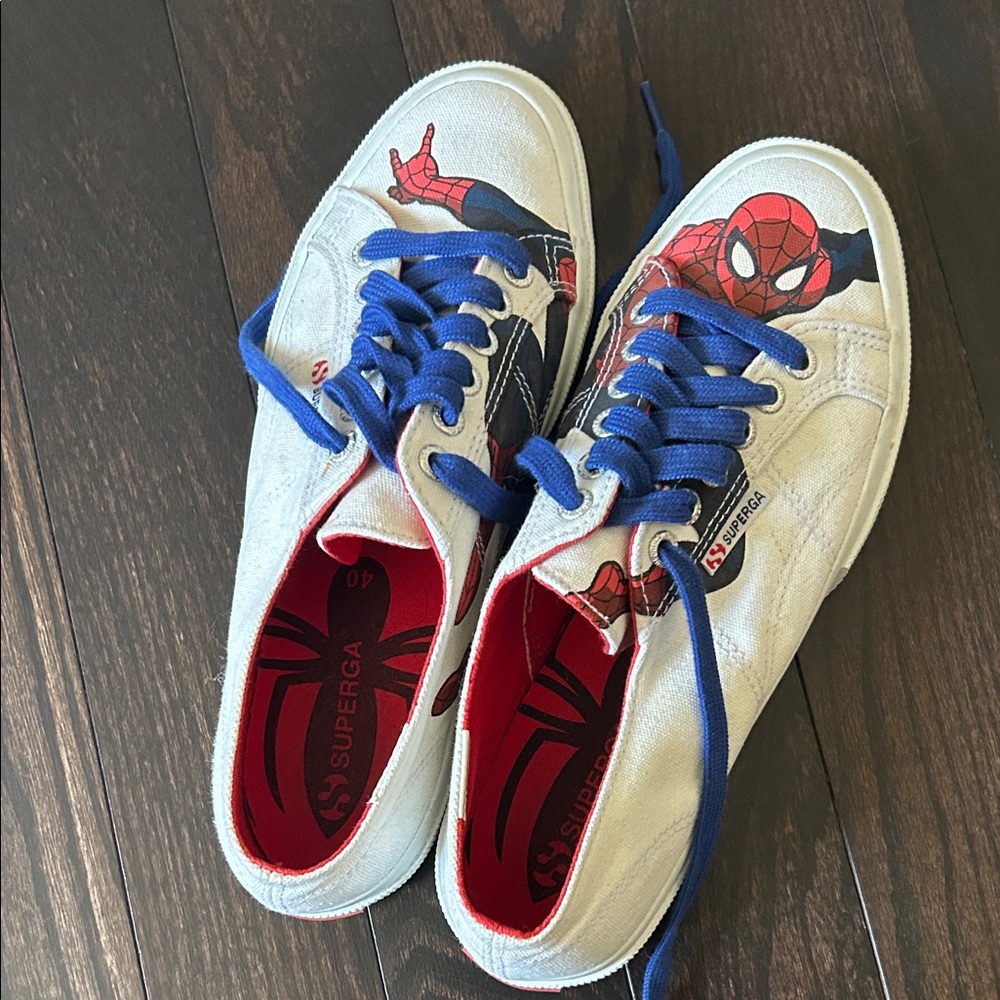 Superga Unisex Spider-Man  🕷️ Sneakers - Limited Edition